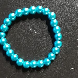 Light Blue Pearl Bracelet